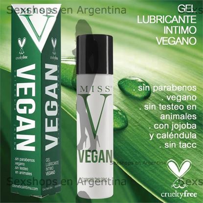 Gel intimo lubricante Vegano